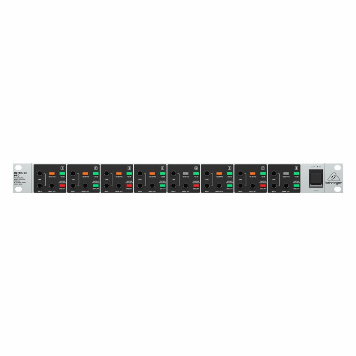 Behringer DI800 Phantom Powered 8-Channel DI Box