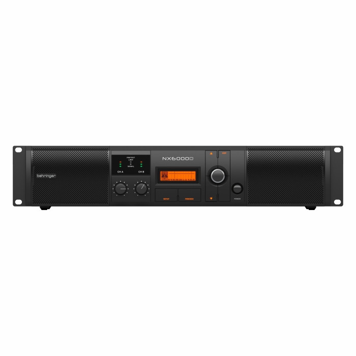 Behringer NX6000D Class-D Power Amplifier with DSP Control