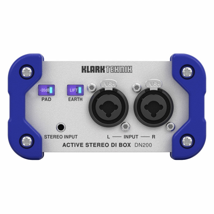 KlarkTeknik DN200 2-Channel Active DI Box