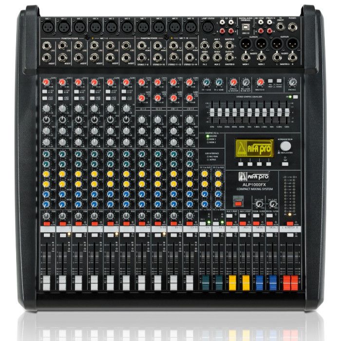 AifaPro ALP1000FX 10 Channel Compact Mixing System
